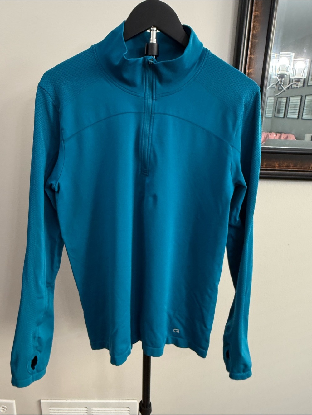 GAP Teal Women's Half-Zip Performance Jacket